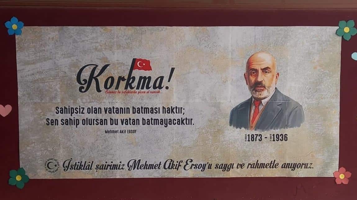 Mehmet Akif Ersoy'u Anma Haftası